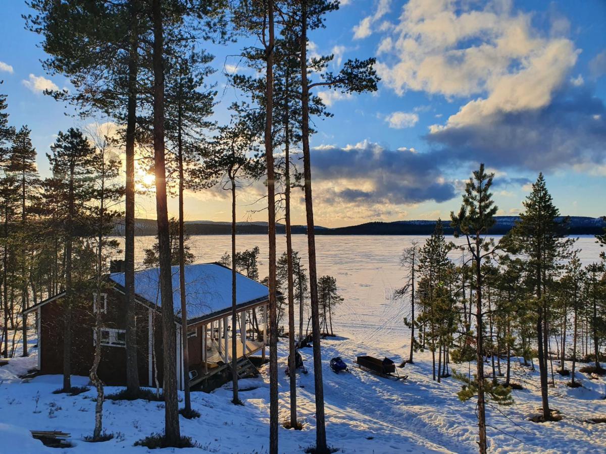 Vaere Holiday Home - Lakeside Relaxation Point Inari Buitenkant foto
